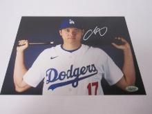 AUTHENTIC SHOHEI OHTANI AUTOGRAPHED 8X10 PHOTO LOS ANGELES DODGERS COA