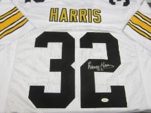 AUTHENTIC FRANCO HARRIS AUTOGRAPHED JERSEY TSE COA STEELERS