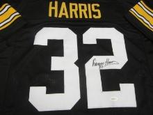 AUTHENTIC FRANCO HARRIS AUTOGRAPHED JERSEY TSE COA STEELERS