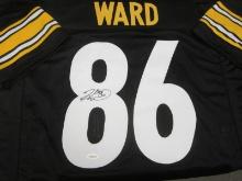 AUTHENTIC HINES WARD AUTOGRAPHED JERSEY TSE COA STEELERS