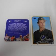 AUTHENTIC 1989 TOPPS AL PEDRIQUE AUTOGRAPHED CARD COA