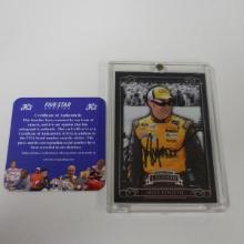 AUTHENTIC 2008 PRESS PASS MATT KENSETH AUTOGRAPHED CARD COA