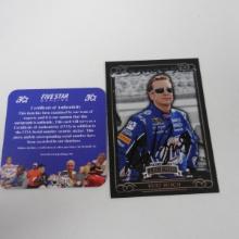 AUTHENTIC 2008 PRESS PASS KURT BUSCH AUTOGRAPHED CARD COA