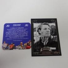 AUTHENTIC 2008 PRESS PASS GLEN WOOD AUTOGRAPHED CARD COA