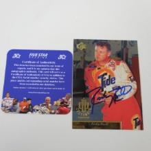 AUTHENTIC 1996 UPPER DECK SP RICKY RUDD AUTOGRAPHED CARD COA