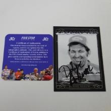 AUTHENTIC 2008 PRESS PASS DONNIE ALLISON AUTOGRAPHED CARD COA