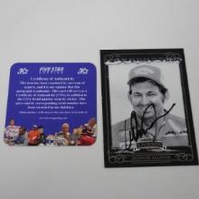AUTHENTIC 2008 PRESS PASS DONNIE ALLISON AUTOGRAPHED CARD COA