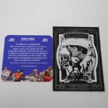 AUTHENTIC 2008 PRESS PASS DAVID PEARSON AUTOGRAPHED CARD COA