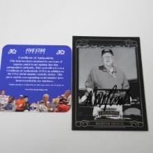 AUTHENTIC 2008 PRESS PASS MARVIN PANCH AUTOGRAPHED CARD COA