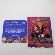 AUTHENTIC 2003 WHEELS HIGH GEAR GREG BIFFLE AUTOGRAPHED CARD COA