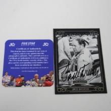 AUTHENTIC 2008 PRESS PASS JACK INGRAM AUTOGRAPHED CARD COA