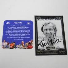 AUTHENTIC 2008 PRESS PASS RED FARMER AUTOGRAPHED CARD COA