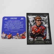 AUTHENTIC 2008 PRESS PASS KASEY KAHNE AUTOGRAPHED CARD COA