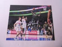 AUTHENTIC ANTHONY EDWARDS AUTOGRAPHED 8X10 PHOTO TIMBERWOLVES COA