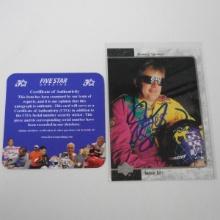 AUTHENTIC 1996 UPPER DECK SP JIMMY SPENCER AUTOGRAPHED CARD COA