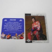 AUTHENTIC 1996 UPPER DECK SP MICHAEL WALTRIP AUTOGRAPHED CARD COA