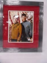 FRAMED AUTHENTIC WILLIAM SHATNER AUTOGRAPHED 8X10 PHOTO STAR TREK JSA COA