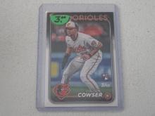 2024 TOPPS COLTON COWSER RC ORIOLES