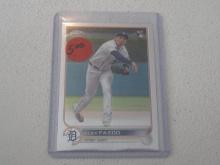 2022 TOPPS CHROME UPDATE ALEX FAEDO RC