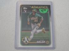 2024 TOPPS ZACK GELOF RC A'S