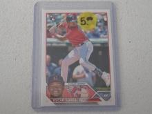 2023 TOPPS OSCAR GONZALEZ RC GUARDIANS