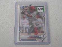 2021 BOWMAN CHROME PROSPECT LUIS GARCIA