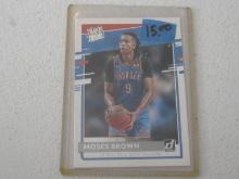2020-21 CHRONICLES DONRUSS MOSES BROWN RC