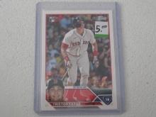 2023 TOPPS TRISTON CASAS RC RED SOX