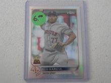2022 TOPPS CHROME LUIS GARCIA REFRACTOR