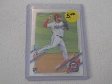 2021 TOPPS CHROME LUIS GARCIA RC NATIONALS