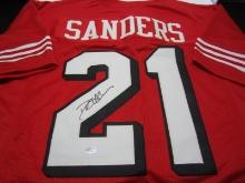 Deion Sanders signed Jersey Player Holo GTSM