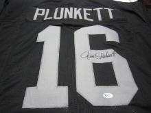 Jim Plunkett signed Jersey Five Star Certified