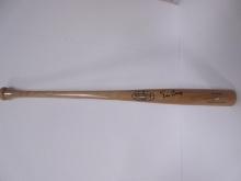 ERNIE BANKS SIGNED BASEBALL BAT WITH GTSM COA