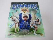 JIMMY CONNORS SIGNED 16X20 PHOTO WITH COA
