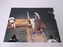 BUCKNER & WILSON SIGNED 16X20 PHOTO WITH COA