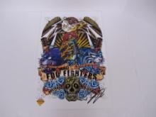 DAVE GROHL SIGNED 11X17 PHOTO WITH COA