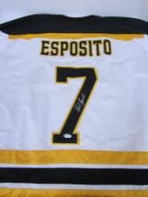 PHIL ESPOSITO SIGNED HOCKEY JERSEY WITH COA
