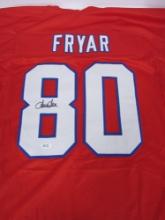IRVING FRYAR SIGNED JERSEY WITH FSG COA