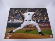 ROGER CLEMENS SIGNED 16X20 PHOTO WITH COA