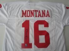 JOE MONTANA SIGNED JERSEY WITH COA 49ERS