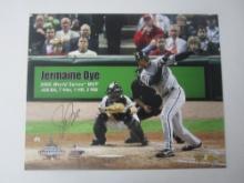 JERMAINE DYE SIGNED 16X20 PHOTO WITH COA