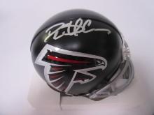 Sanders Signed Mini Helmet Player Holo GTSM