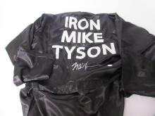 Mike Tyson Signed Boxing Robe Player Holo GTSM