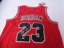 Michael Jordan Signed Jersey TSA COA