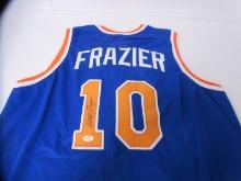 Walt Frazier Signed Jersey FSG COA