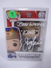 JERRY LAWLER SIGNED INSCRIBED FUNKO WITH COA