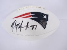 ROB GRONKOWSKI SIGNED FOOTBALL WITH COA