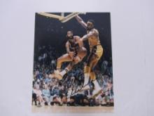 WILT CHAMBERLAIN SIGNED 11X14 PHOTO WITH COA