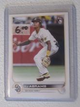 2022 TOPPS UPDATE CJ ABRAMS RC PADRES