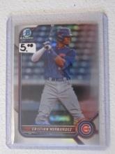 2022 BOWMAN DRAFT CHROME CRISTIAN HERNANDEZ
